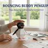 Hüpfender Pinguin, Handgemachtes Bastelset, Überraschungsgeschenk. Kreatives Design, Vollständiges Werkzeugset, Wiederverwendbar