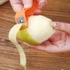 Creative fruit peeler, apple peeler, portable stainless steel scraper, multifunctional small kitchen utensils