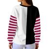 Women's Loose Comfortable Casual And Fashionable Round Neck Christmas Pattern Long Sleeved Sweatshirt