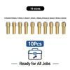 10Pcs 0.5-3.2mm Mini Drill Chuck Set  For Power Rotary Tools and Electric Grinders