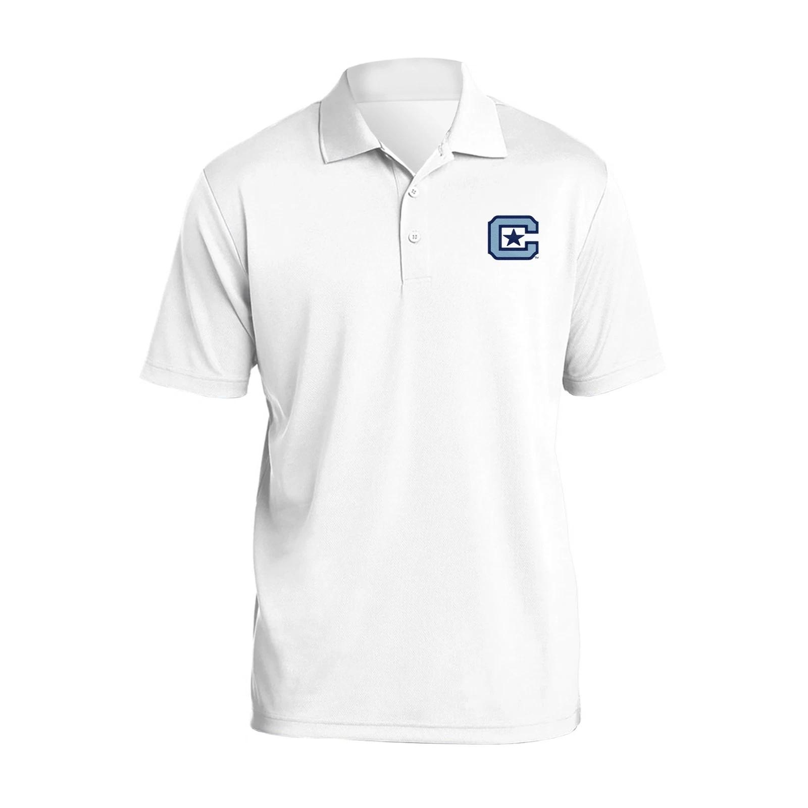 The Citadel Logo LC EMB Polo - White XL