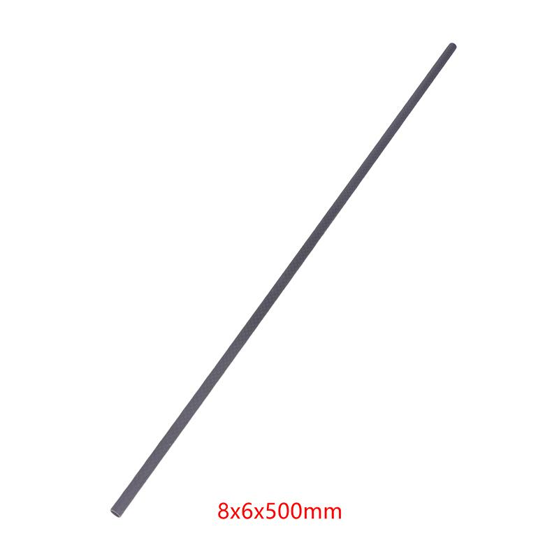 

1 шт. Гладка матова труба з вуглеволокна Аксесуари для дронів Зовнішній діаметр 6*4 мм 8*6 мм 10*8 мм Довжина 500 мм Заводське різання ЧПУ A2