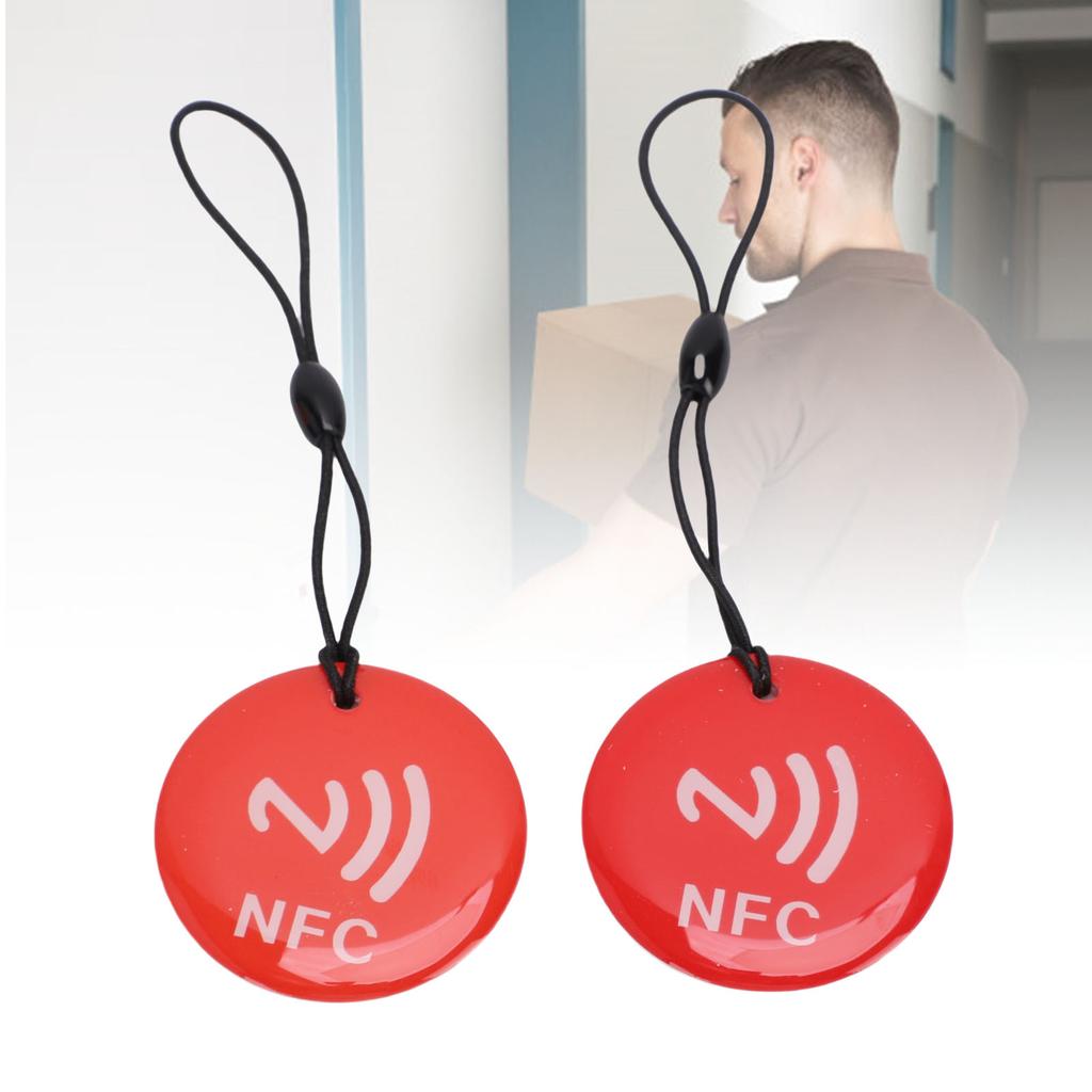 10PCS NFC Keychain for N 213 Chips Programmable NFC Card Compatible All NFC Enabled Mobile Phones and Devices