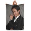 Lee Byung Hun Actor Blankets Warm Flannel Sofa Throw Blanket for Couch Bedding Office Throws Bedspread Quilt