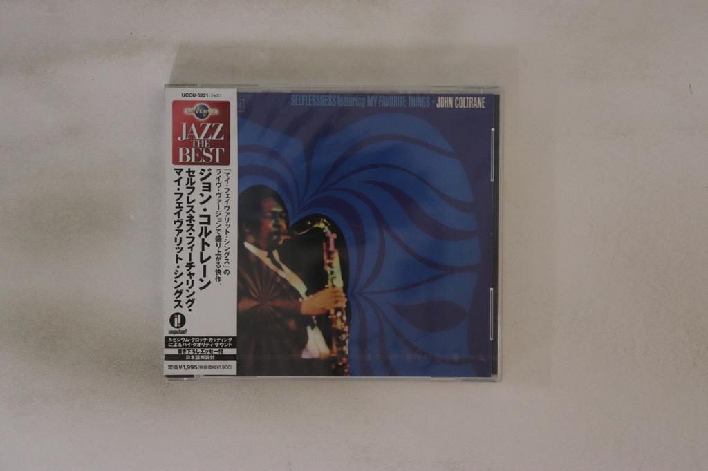 CD JOHN COLTRANE  Selflessness Featuring My Favorite  UCCU5221 IMPULSE 2004 Japan Obi Jazz Used