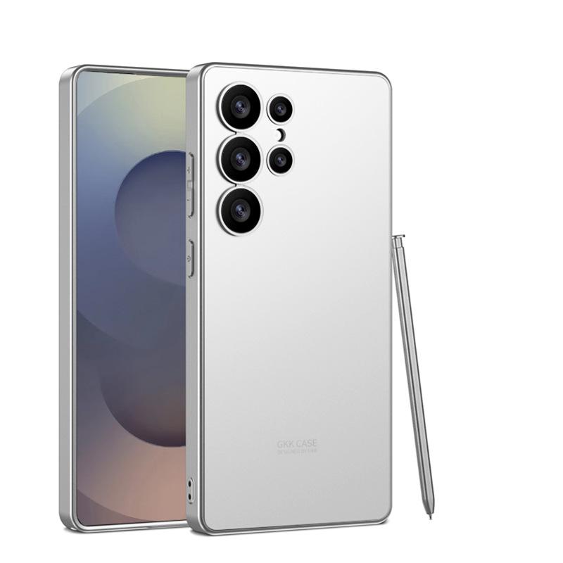 Suitable for Samsung S25 Ultra Mobile Phone Case AG Skin Feeling Galaxy S25U Protective Case Simulation Bare Metal Feel Ins