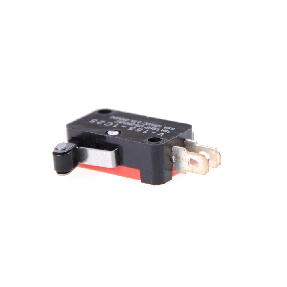 5 Piezas SPDT V-155-1C25 Palanca de Rodillo con Bisagra Corta Control de Límite Microinterruptor
