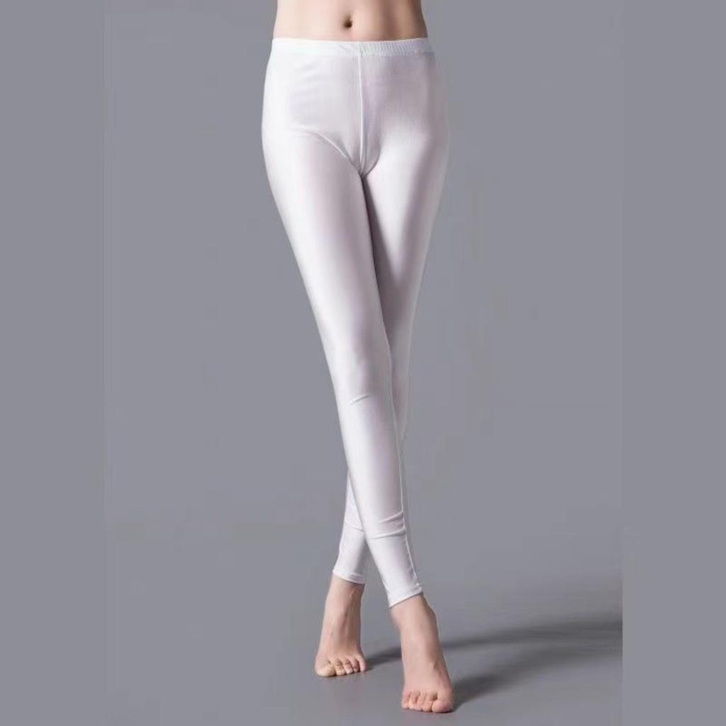 Pantaloni da Yoga Sportivi Casual da Donna a Nove Punti a Vita Alta Elastici