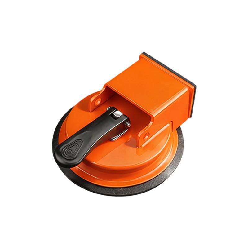 

New Orange Floor Gap Tensioner, Powerful Suction Cup For Repairing Wooden Floor Gaps, Does Not Damage Wooden Boards And Tiles помаранчевий