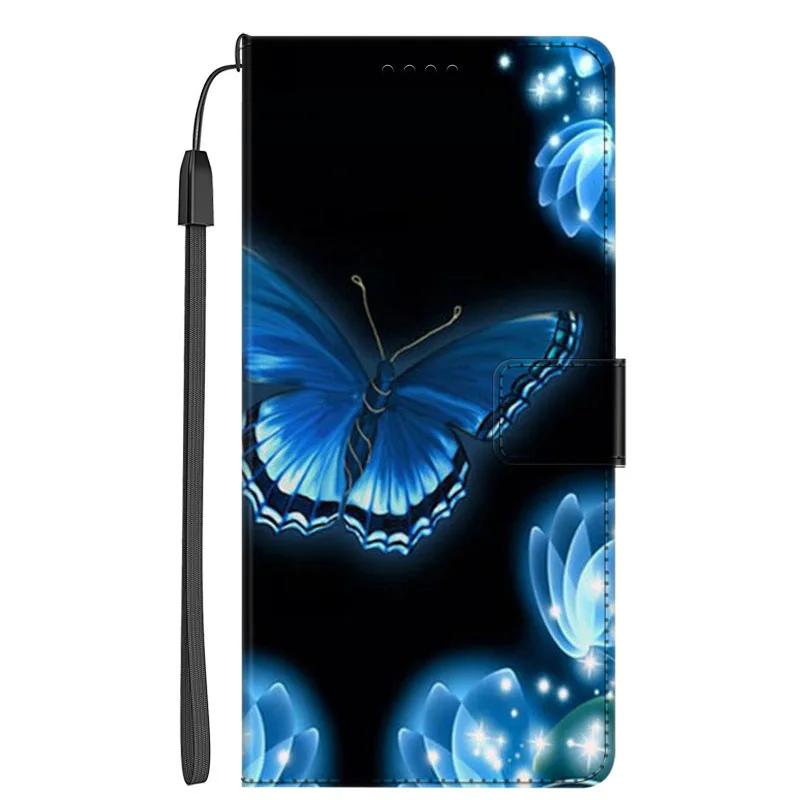 Für ZTE Blade A35 A55 A35E Handyhülle BladeA55 Leder Klapphülle Magnetischer Ständer Kartenfach Für ZTE Blade A55 5G 35E 35 E A75 4G Hüllen