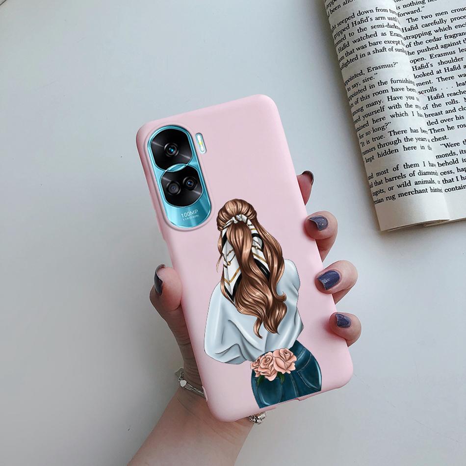 For Huawei Honor 90 Lite Case Honor90 Lite Soft Silicon Super Mom Baby Fashion Girls Back Cover for Honor 90 Lite 5G 6.7" Fundas