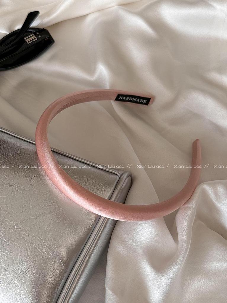 2025 Satin Headband for Face Washing: Quality Fashion, Simple Hair Accessory