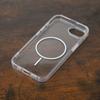 For iPhone 16e Magnetic Case Acrylic TPU Clear Phone Back Cover