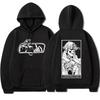 Punk Skeleton Graphic Hoodie Men Streetwear Casual Long Sleeve Pullover Hooded Sweatshirt