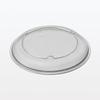 MUJI Stainless Steel Flat Diameter x Height cm 12828907 Colander, Large, Approx. 22.5 3.5
