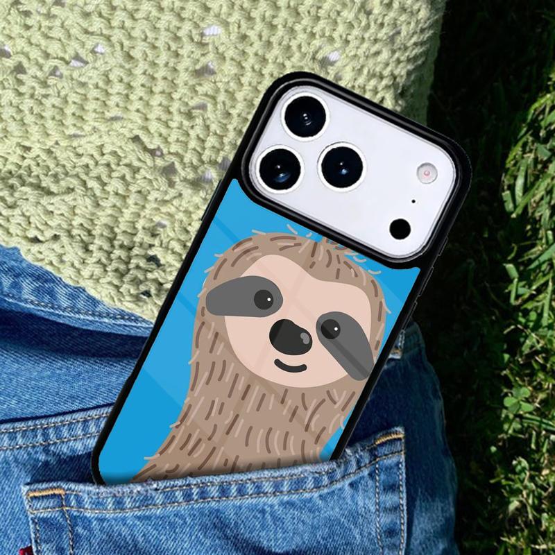 Cacti Sloths Phone Case Cover for IPhone 11 12 13 14 15 16e 17 Pro Max Coque for IPhone 17 Air