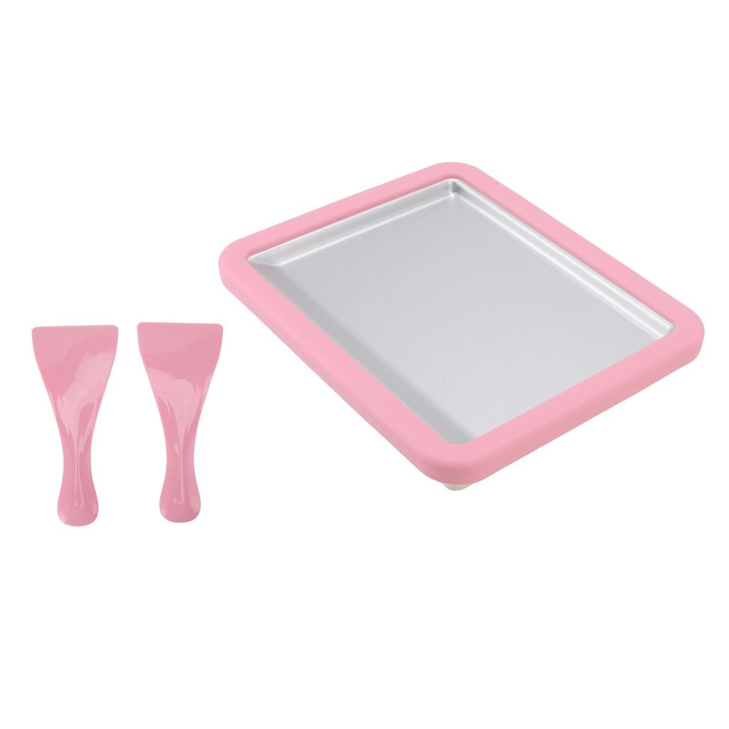 Roller do lodów Szybka produkcja Antykorozyjny Mały talerz do lodów na zimno do domu, sklepu z jogurtami