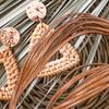 1 Rotolo Materiale Intreccio Rattan Pe Colore Naturale per Ripristino Sedie Ante di Armadi Cassetti Schermi per Bagagli Artigianato Fai-da-te