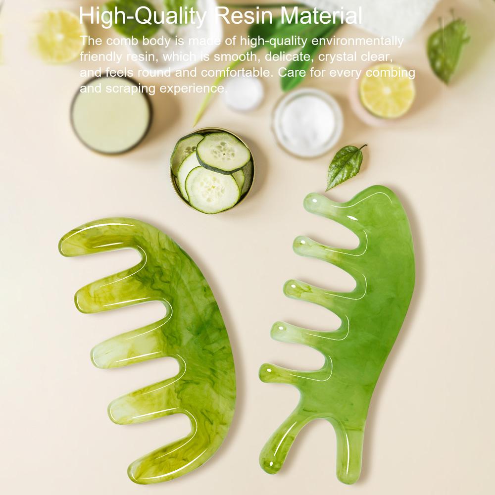 Mini-Massagekamm - Akupressur-Werkzeug zur Entspannung von Kopfhaut & Körper für Haarpflege & Stressabbau - Tragbares & Ergonomisches Design