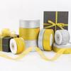 DIY 5 Rolls Satin Ribbon Glitter Gold Silver Organza Ribbon Onions Ribbons Wedding Decoration