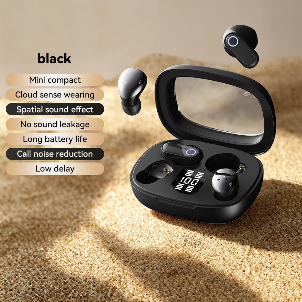 Xiaomi 2-in-1 True Wireless In-ear Earphones Bluetooth Digital Earplug 9D Stereo 0 Delayed Game Couple Birthday Gift HD Call Headphones