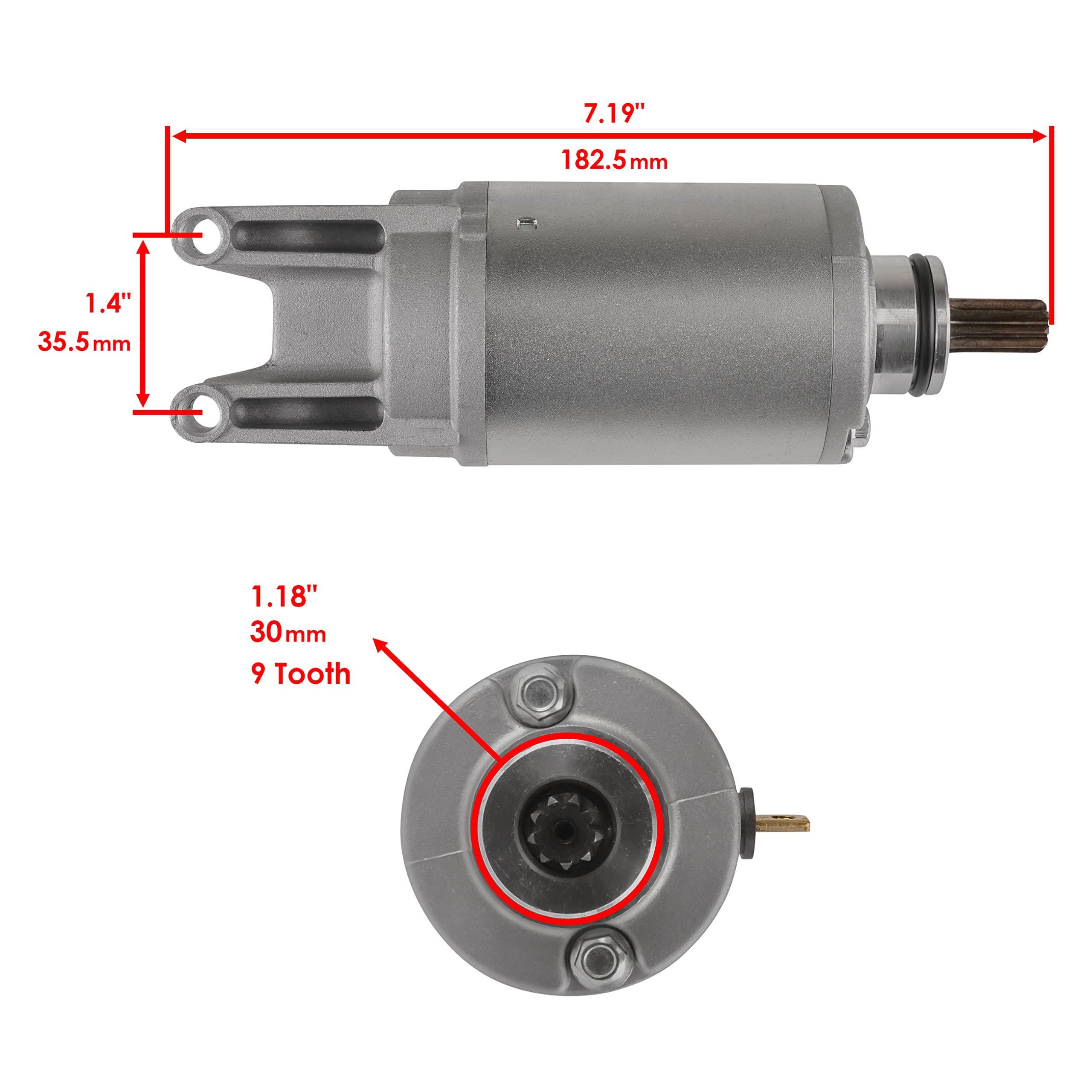 

31100-08F00 Starter Motor For SUZUKI GSF400 BANDIT 600 2000-2004 BANDIT650 25-26 GSX-F 600 650 GSX 750F Engine OEM: 31100-32C11 Starters
