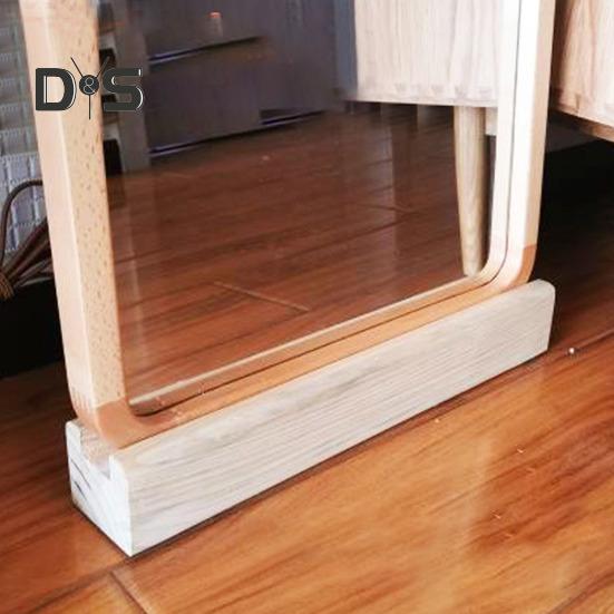 Full Length Mirror Base Sturdy Construction High Stability Universal Anti-Slip Floor Standing Mirror Stand