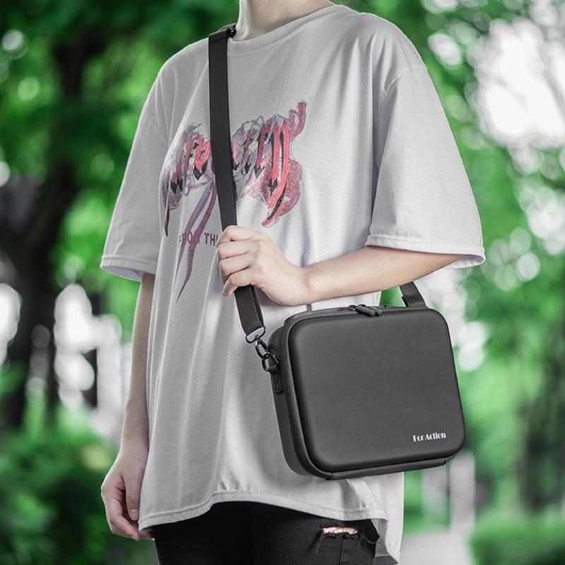 Mini Storage Bag for DJI Action 4 Carrying Case Handbag Protective Box for DJI Osmo Action 4 Camera Accessories