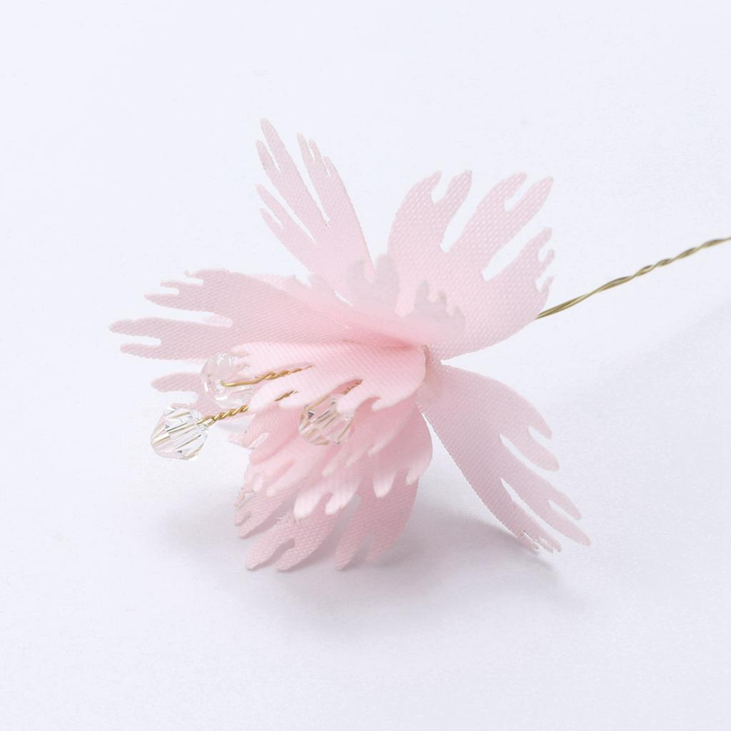 Buy 10xHandmade Crystal Artificial Edelweiss Flowers Bridal Hairpiece