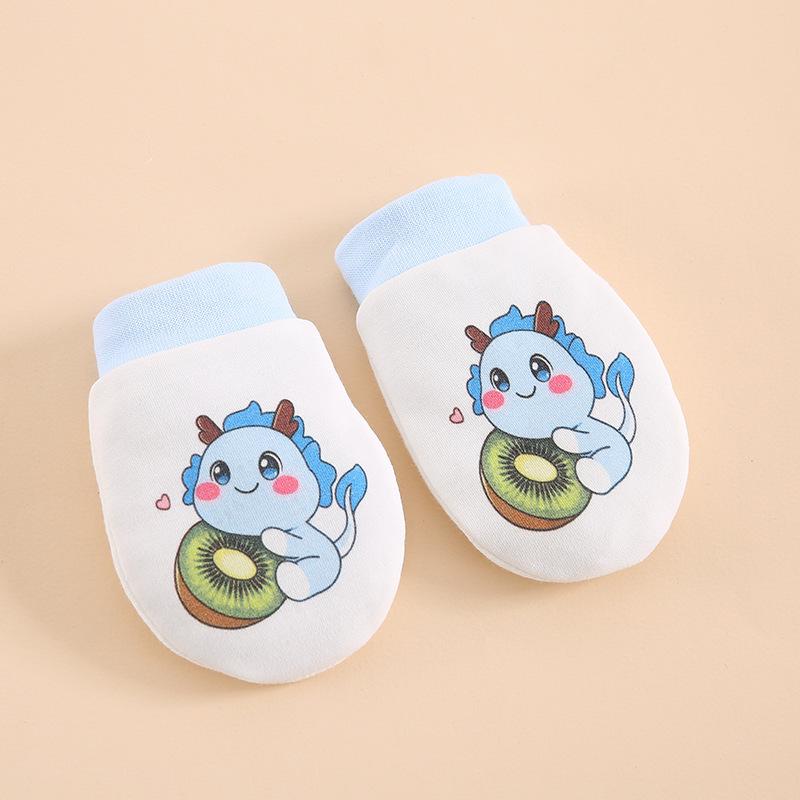 Gants Bébé Respirants en Maille Anti-Rayures - Mordables, Protection des Mains Printemps/Été pour Nouveau-nés