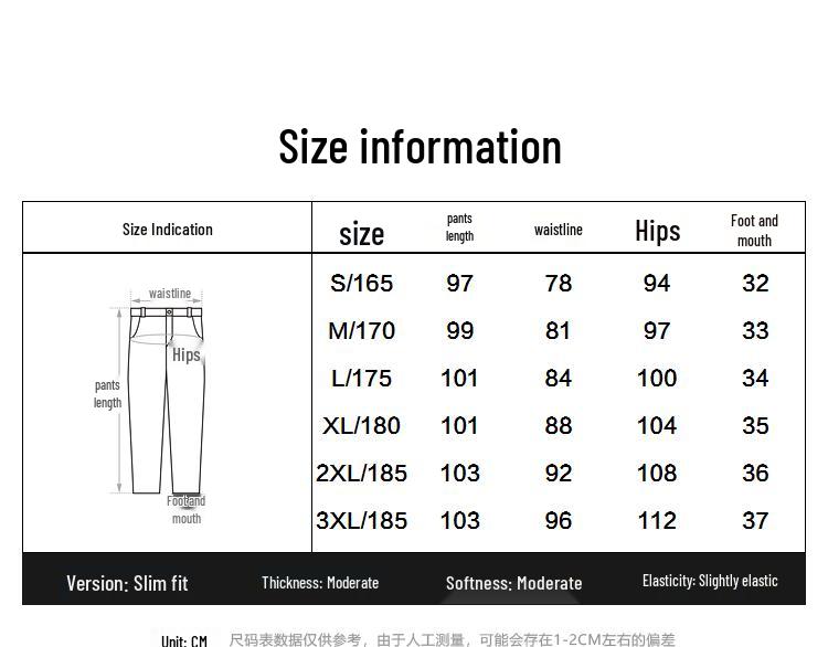 PEACEBIRD Men's Jacquard Slim Fit Casual Pants