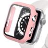 Tempered Glass+cover For Apple Watch Accessories 45mm 41mm 44mm 40mm 42mm Screen Protector serie 9 4 5 6 SE 7 8 Apple watch Case