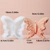 DIY Butterfly Candle Silicone Mold Handmade Soap Aroma Candle Plaster Butterfly Angel Ornament Molds Home Decoration Crafts