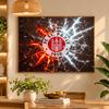 5D Diamond Painting FC St. Pauli Football DIY Full Drill Diamond Art Kit Home Decoration