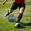 1pc Fantasy Waterfall Kingdom Theme Soccer Ball Football, Size 5, Lightweight PVC, Outdoor Training Soccer Ball,Sports Gift T61454