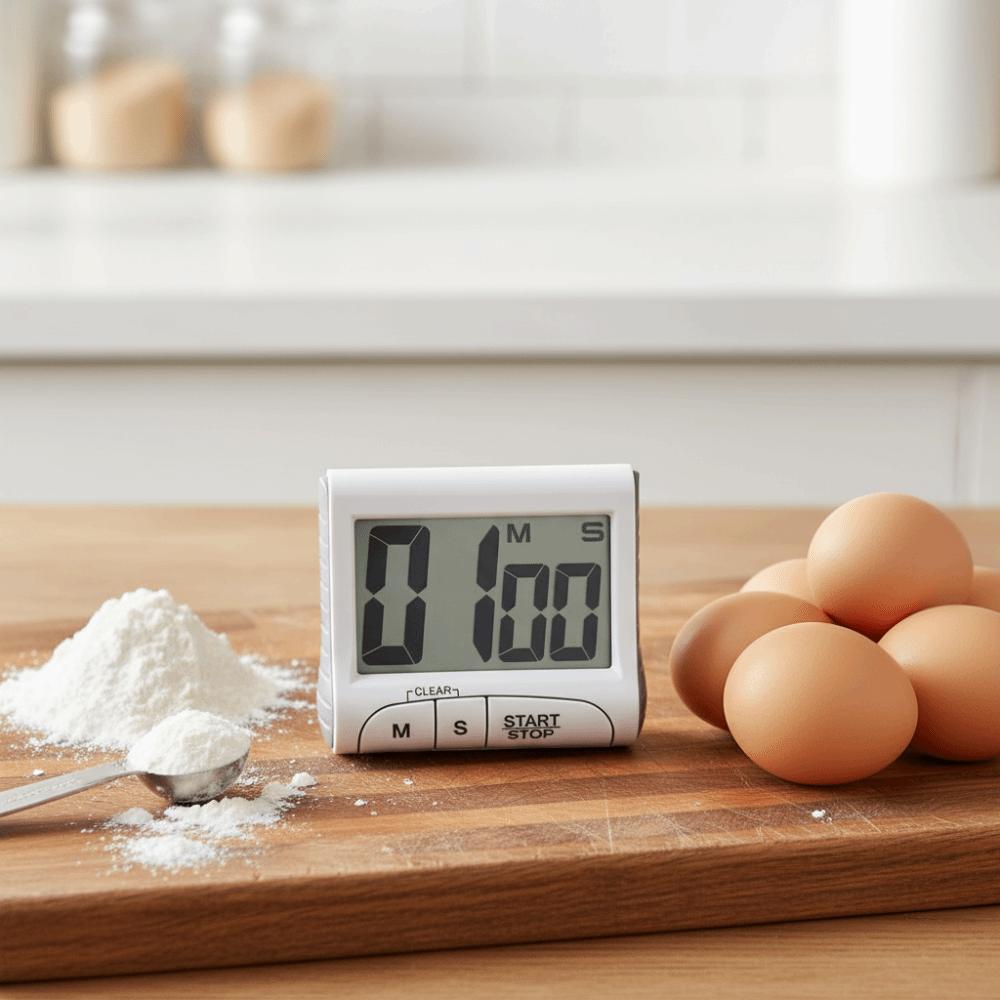 Large Display Screen Cooking Timer Loud Alarm Countdown Timer Digital Kitchen Timer Homework