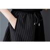 XITAO Stripe Drawstring Patchwork Pant ZMY1054
