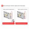Smooth Lock Antique Household Front Door House Padlocks Locking Accessories Universal Heavy-Duty Gear With Key