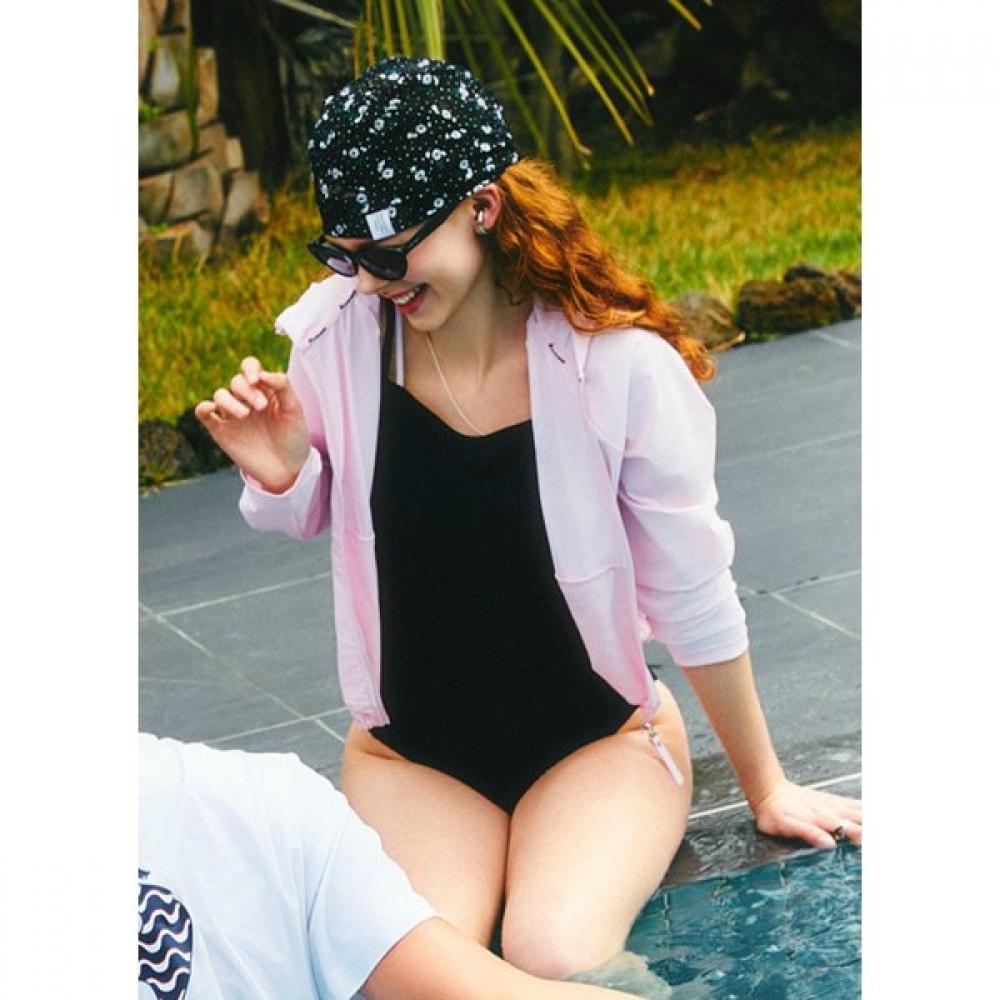 

Le Coq Sportif Women S Hooded Zip Long SLeeve raSh Guard qp222Sfz52 LPK pink/85 S