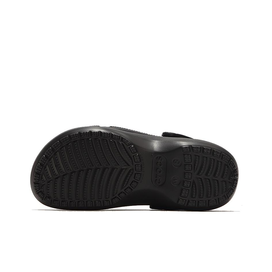 Crocs Classic Platform Clog Black Women Sneakers 206750-001
