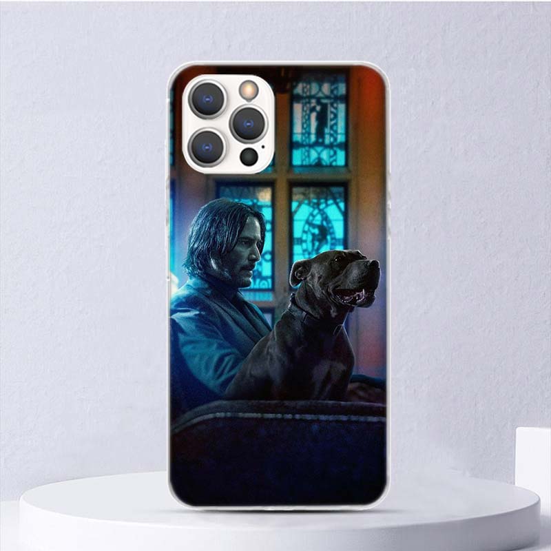 John Wick 4 Movie Soft Case For iPhone 16 17 Air 16E 15 Plus 11 12 13 Mini 14 Pro Max Phone Cover Apple 7 8 SE Coque Funda