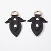 Premium PU Leather Earring Hook with Delicate Texture - Durable and Fashionable Luggage Accessory.
