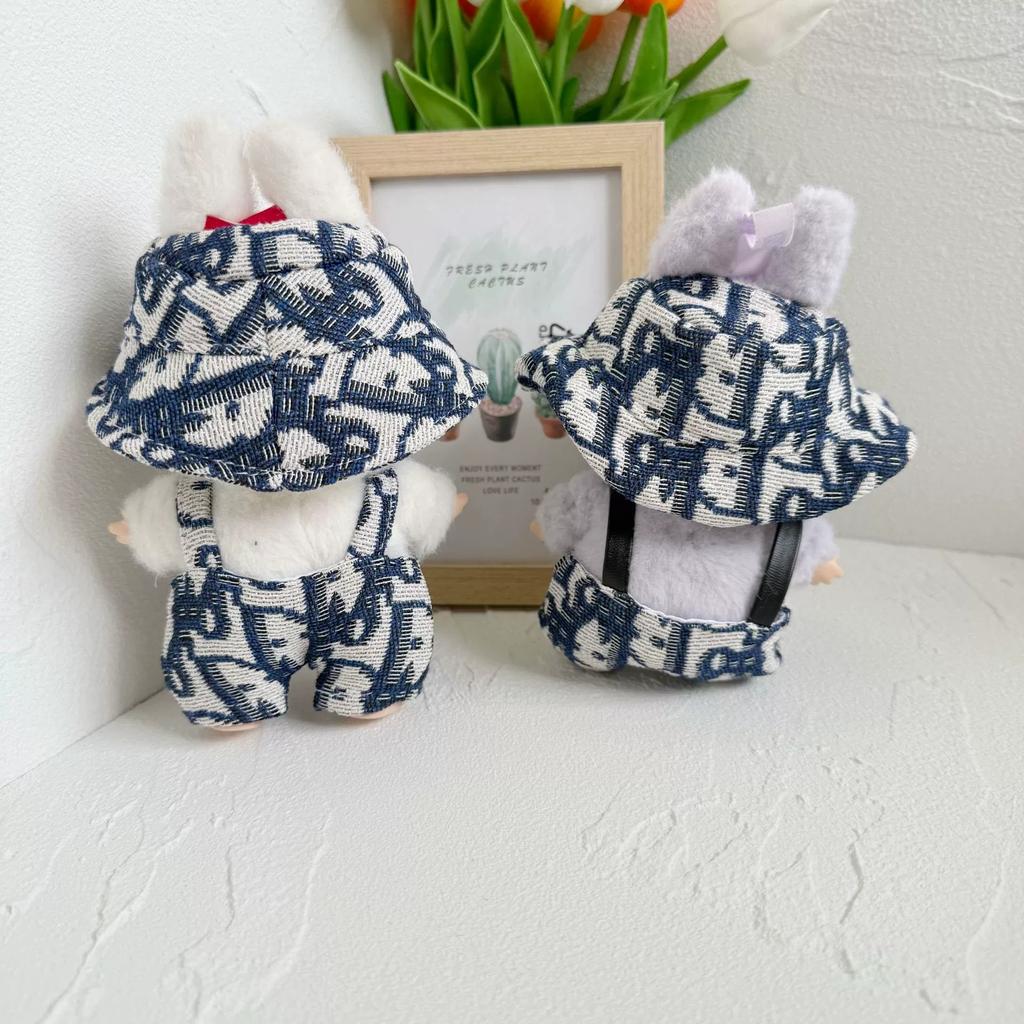 17cm Mini Plush Doll'S Clothes Outfit Accessories For Korea Kpop Exo Labubu Idol Strap Skirt Clothing Gift