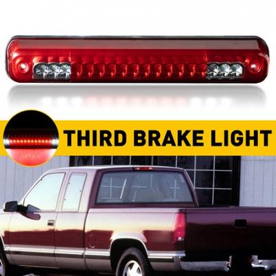 LED 3rd Brake Light Cargo Tail Light for 88-98 Chevy Silverado GMC Sierra Red EV