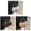 Fashion Womens Pu Crossbody Bag With Stitching For Casual Daily Use