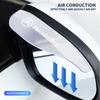 2pcs Car Side Rearview Mirror Guard Cover Rain Eyebrow Covers Stickers For Mercedes Benz G S R C E B A Class GLA GLK E300 S200