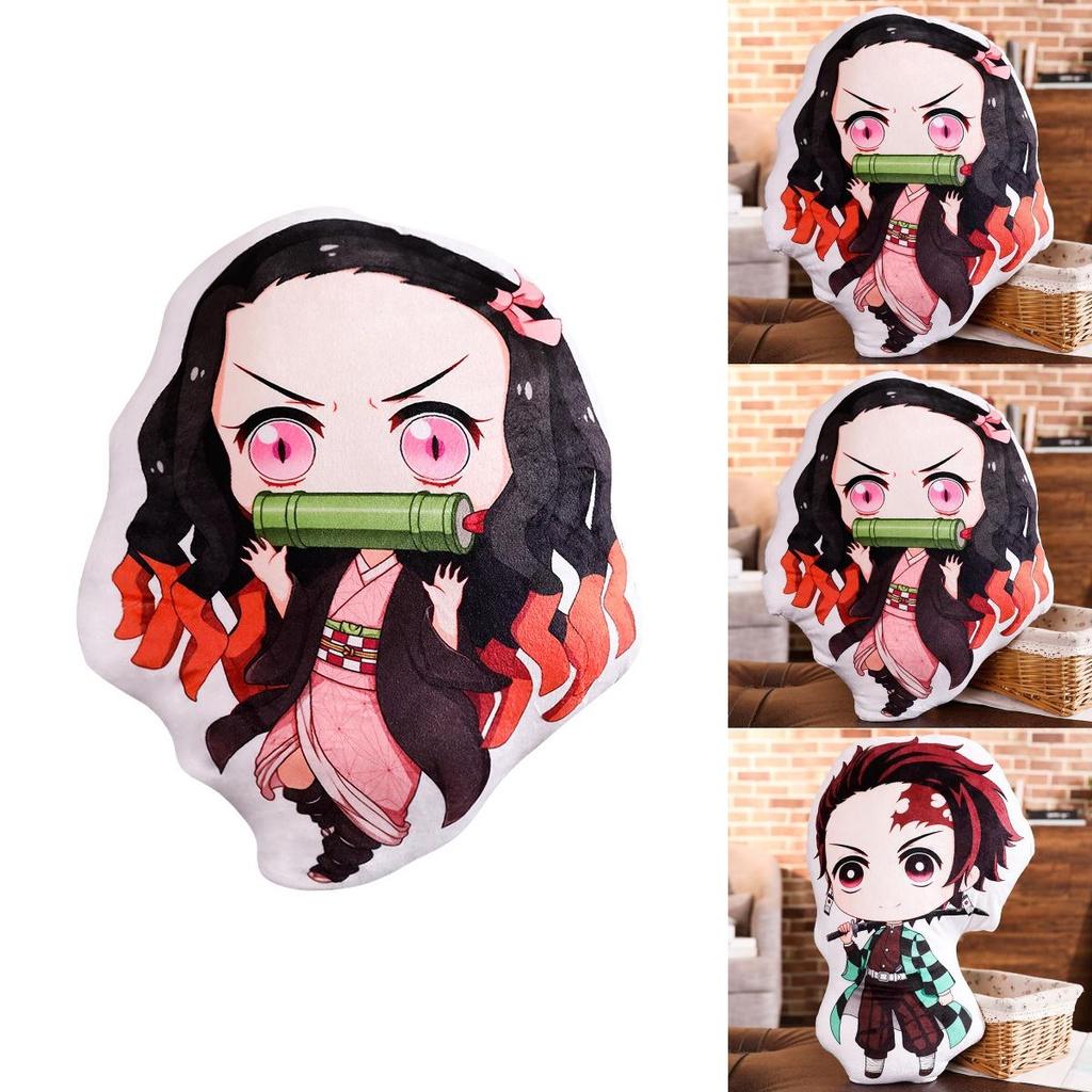 Soft Plush Pillow Of Anime Demon Slayer Kimetsu No Yaiba Kamado Nezuko For Kids