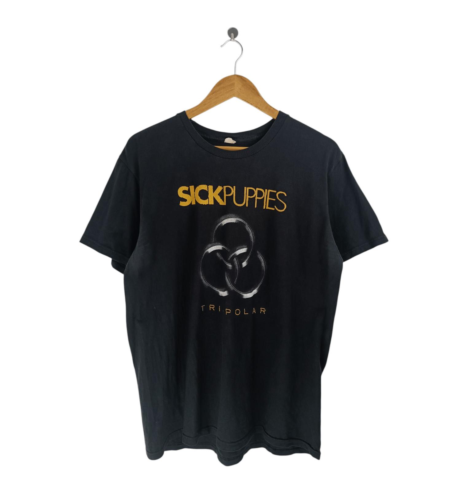 Vintage Sick Puppies Short Sleeve Cotton T Shirt Unisex VA564 Unisex T-Shirt XXXXL