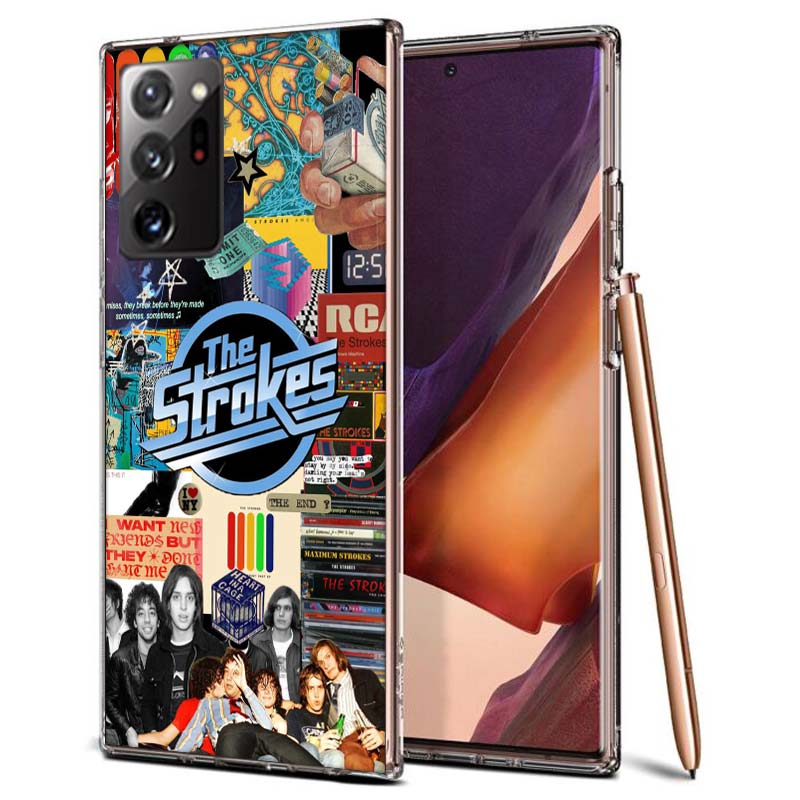 The S-Strokes Phone Case for Samsung A55 A35 A25 A15 A07 A05S A16 A17 A26 A36 A37 A56 A57 Galaxy Note 20 10 A50S A71 A51 A31 A30