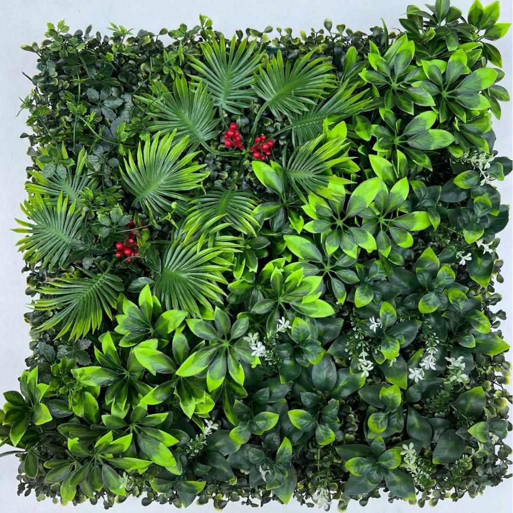 3D Bionic Plant Wall Decor - Indoor/Outdoor Artificial Greenery & Flowers